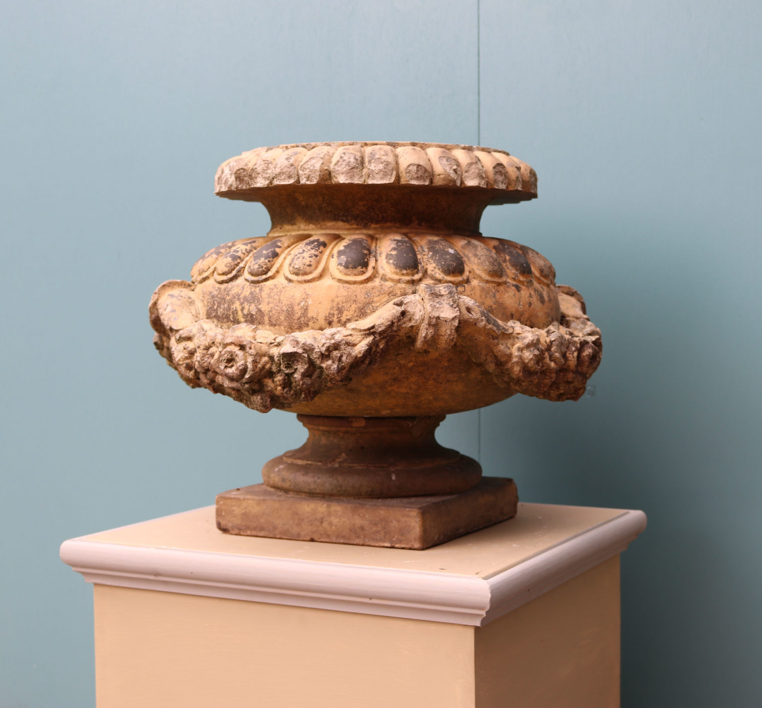 An Antique Doulton Lambeth Terracotta Garden Urn - UK Architectural ...