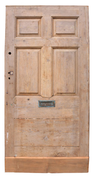 An Antique English Front Door