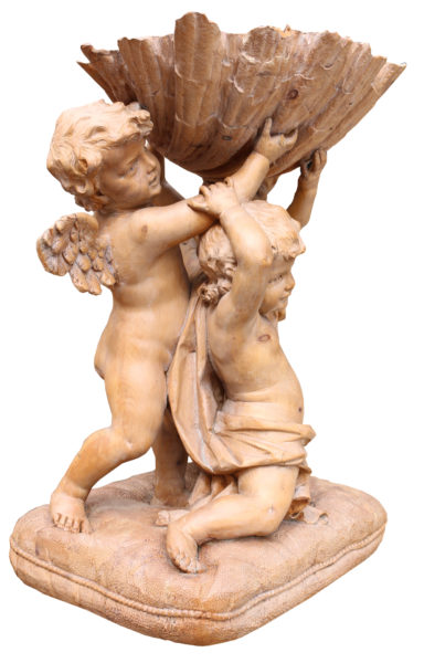 An Italian Baroque Style Putti Statue Group