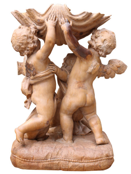 An Italian Baroque Style Putti Statue Group