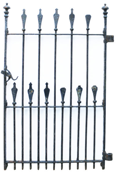 An Antique Wrought Iron Garden Gate