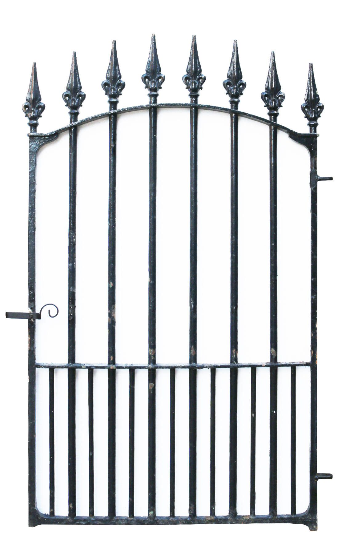 antique iron garden gate