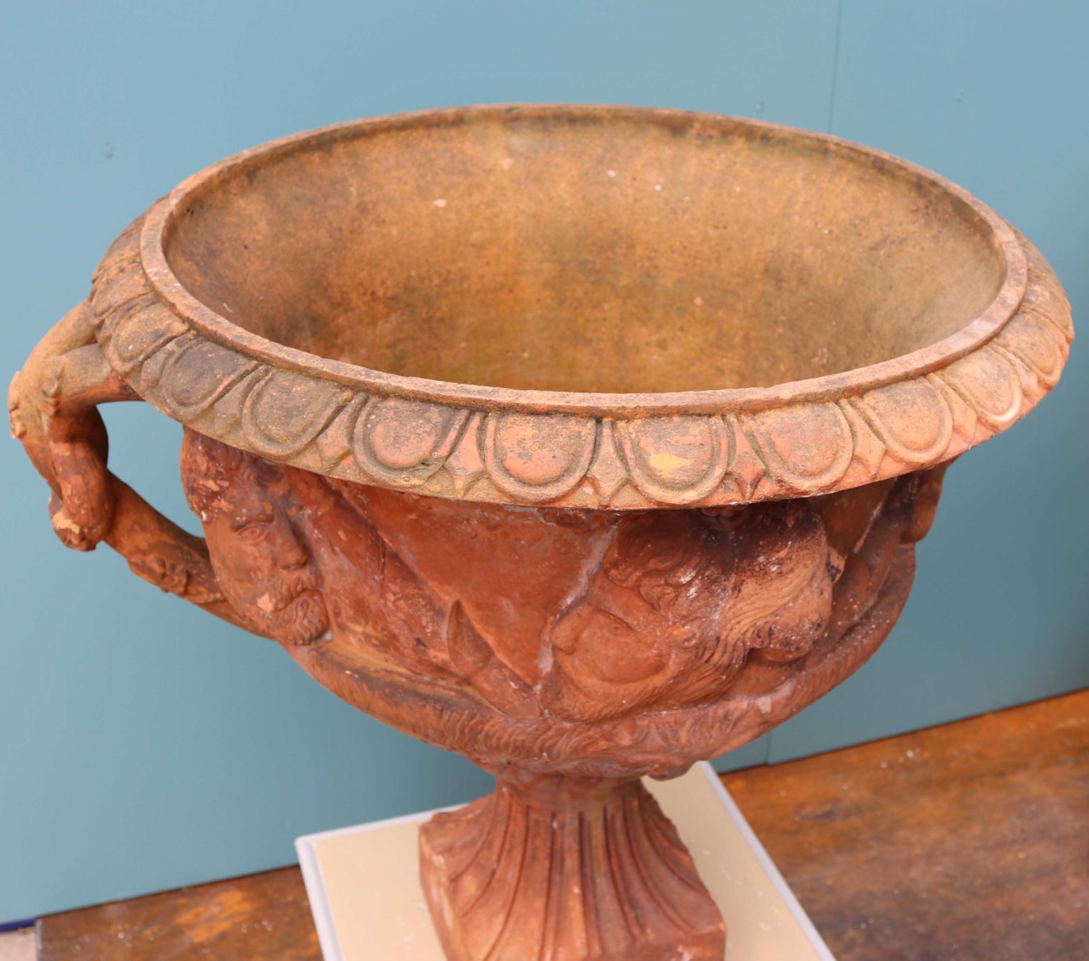 A Pair of Antique John Matthews Terracotta Vases UK Heritage