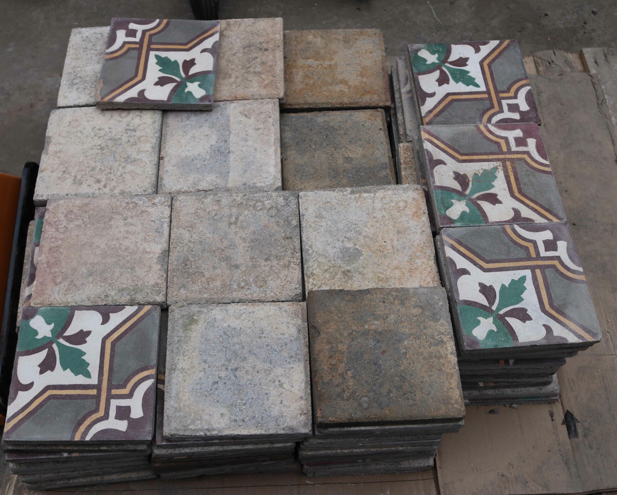 concrete tiles