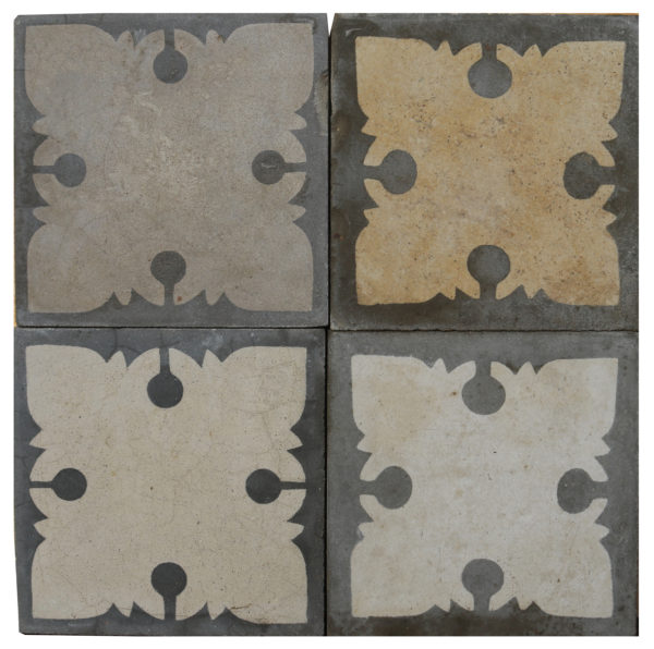 Reclaimed Patterned Encaustic Floor Tiles 8 m2 (86 sq ft)