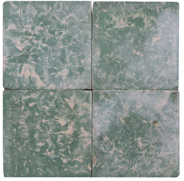 Reclaimed Green Marble Effect Cement Floor Tiles 11.4 m2 (122 sq ft)