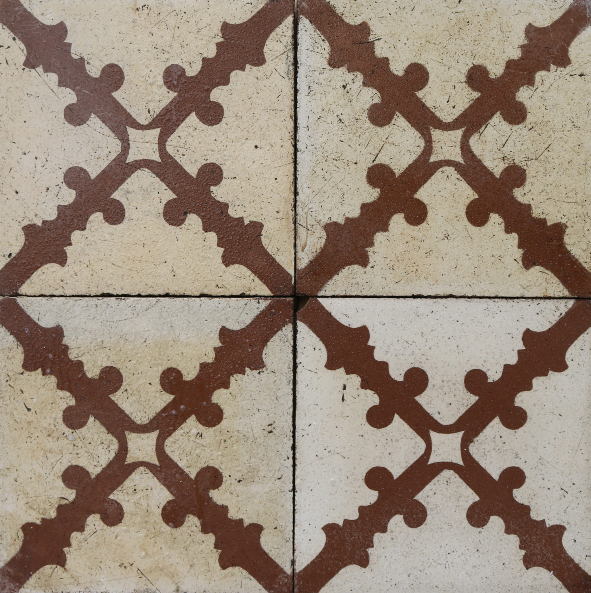 Reclaimed Patterned Encaustic Floor Tiles 192 M2 206 Sq Ft Uk Architectural Heritage 3238