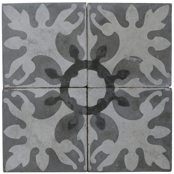 Reclaimed Patterned Encaustic Floor Tiles 3.6 m2 (38 sq ft)