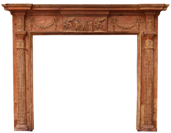 A George III Neoclassical Fire Surround