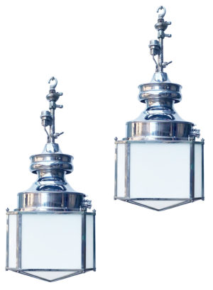 Two Sugg Rochester Pendant Lamps