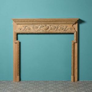 Georgian Style Carved Pine Fire Surround