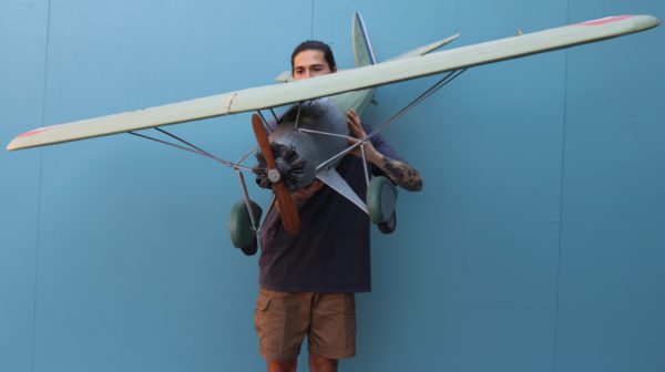 A Vintage Model of a 1920s British Mono-plane (8 ft Wingspan)