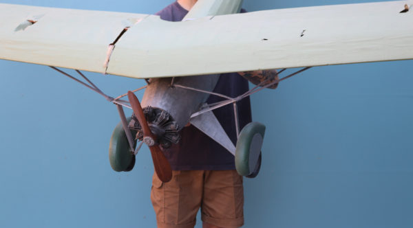 A Vintage Model of a 1920s British Mono-plane (8 ft Wingspan)