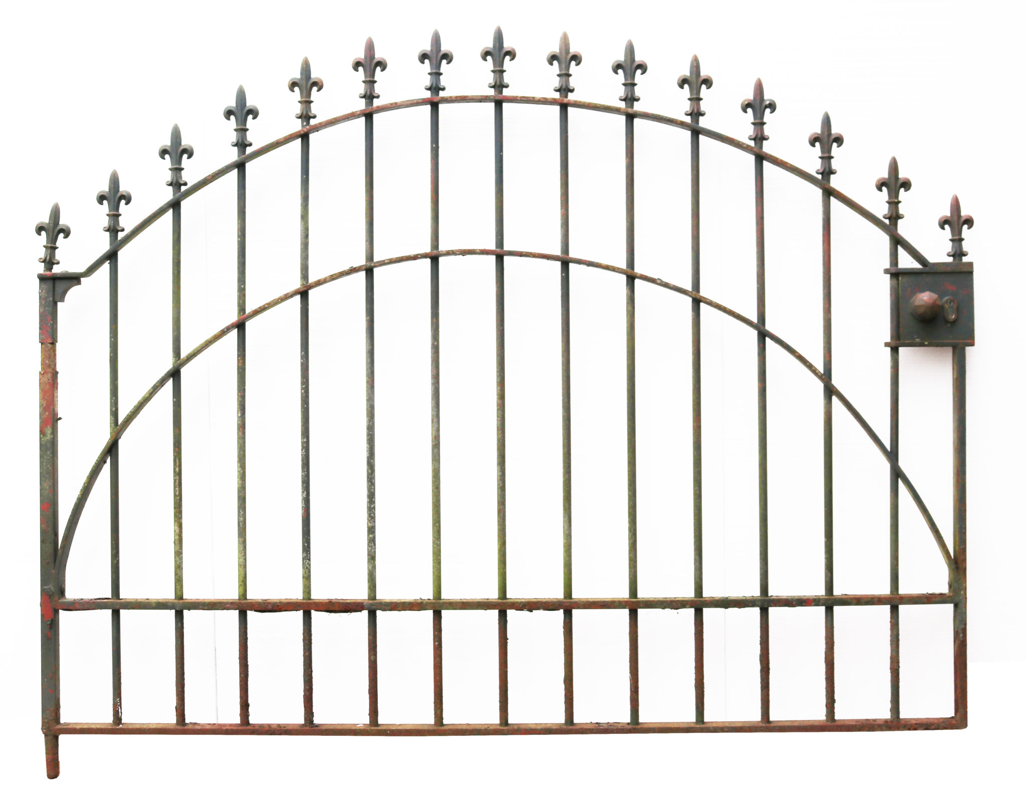 A Reclaimed Wrought Iron Park Gate - UK Architectural Heritage