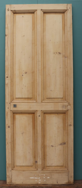 A Reclaimed Victorian Style Pine Interior Door