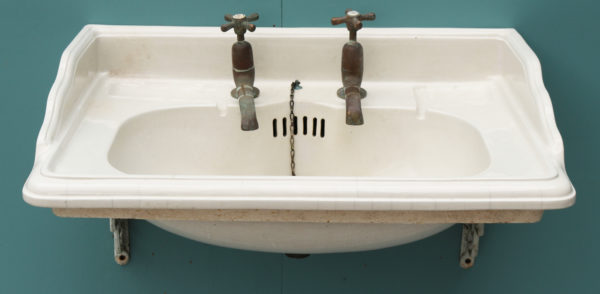 An Antique Wall Mounted Sink or Basin