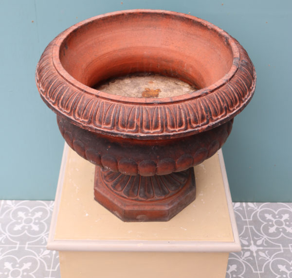 A Reclaimed Victorian Style Terracotta Garden Urn