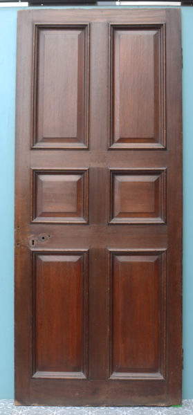 A Reclaimed English George III Oak Door