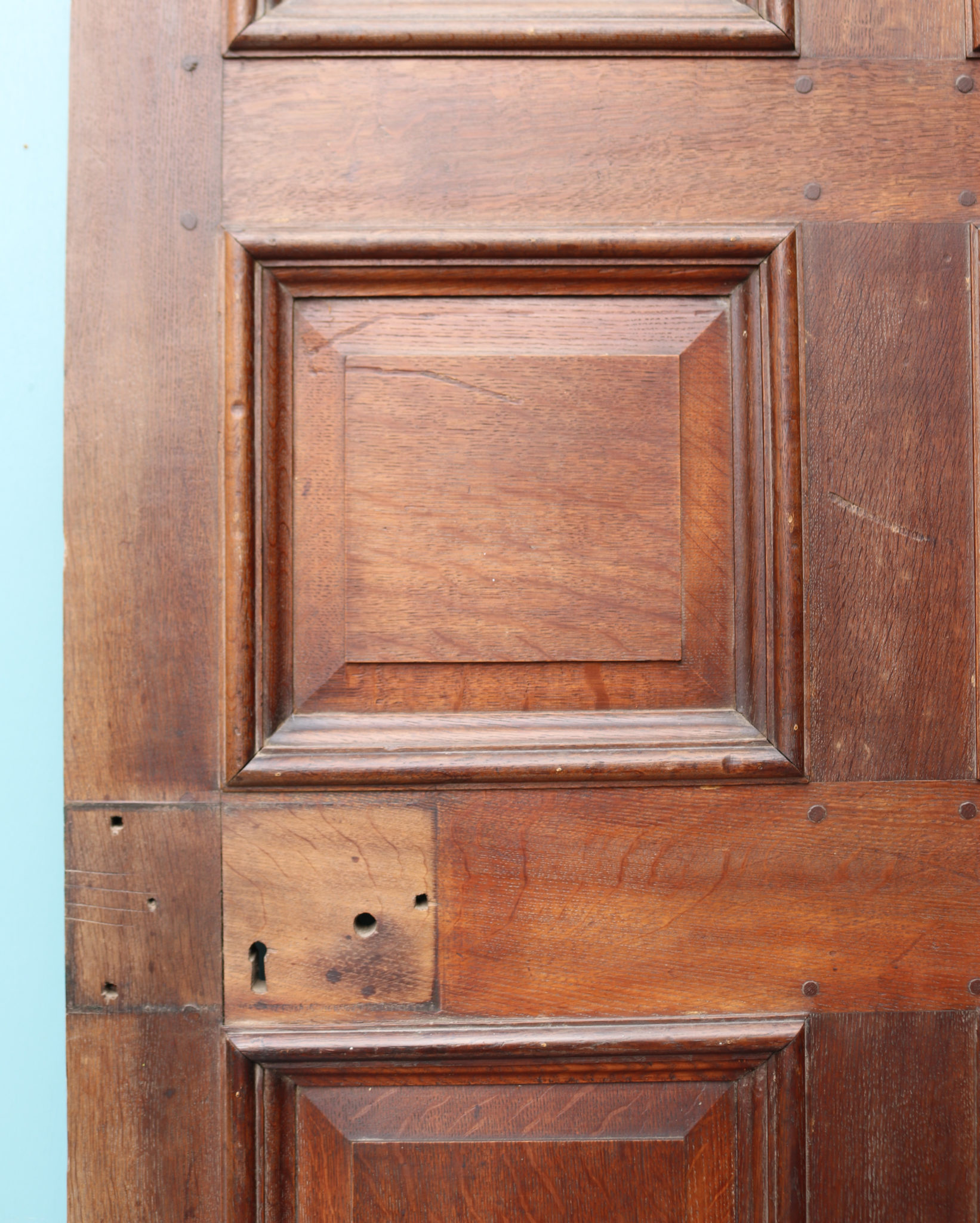 A Reclaimed English George III Oak Six Panel Internal Door - UK ...