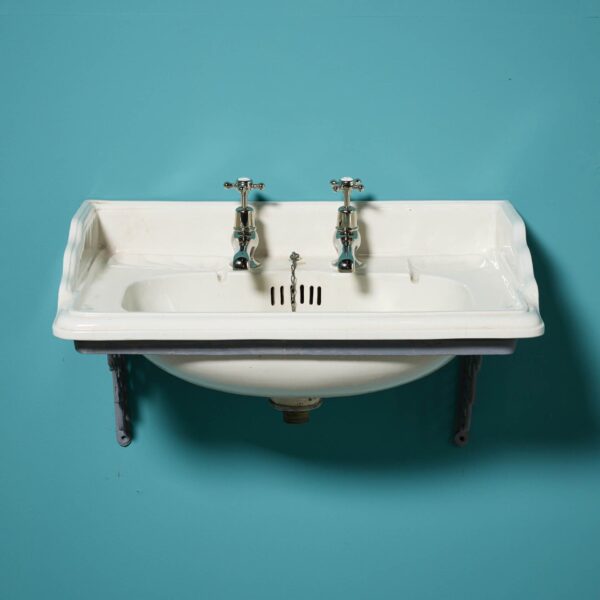 Antique Edwardian Wall Mounted Sink Basin