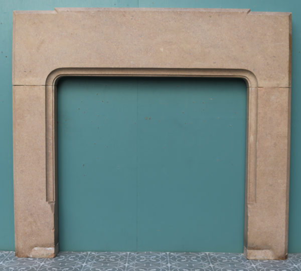 A Reclaimed 1920s Fossilised Limestone Fire Surround