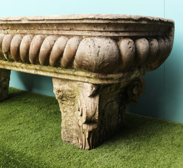 A Large Antique 17th Century Italian Marble Cistern Trough