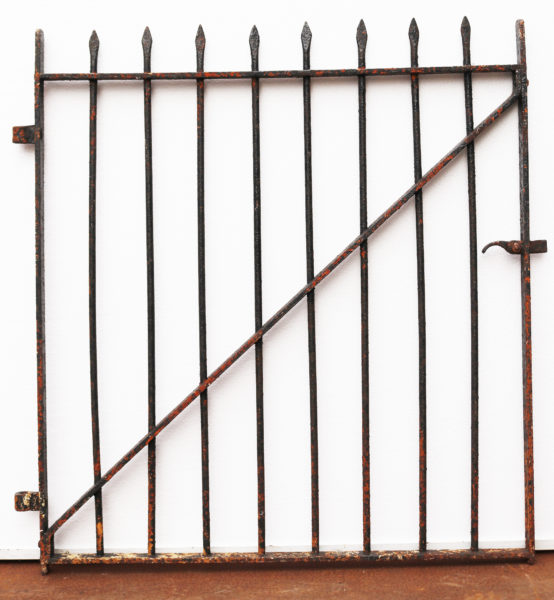 A Reclaimed Wrought Iron Side Gate