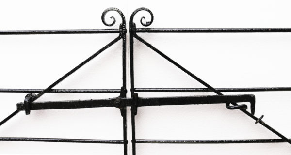 A Reclaimed Set of Wrought Iron Driveway Gates