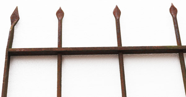A Reclaimed Simple Wrought Iron Side Gate