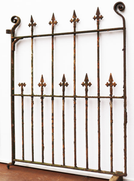 A Reclaimed Victorian Wrought Iron Side Gate