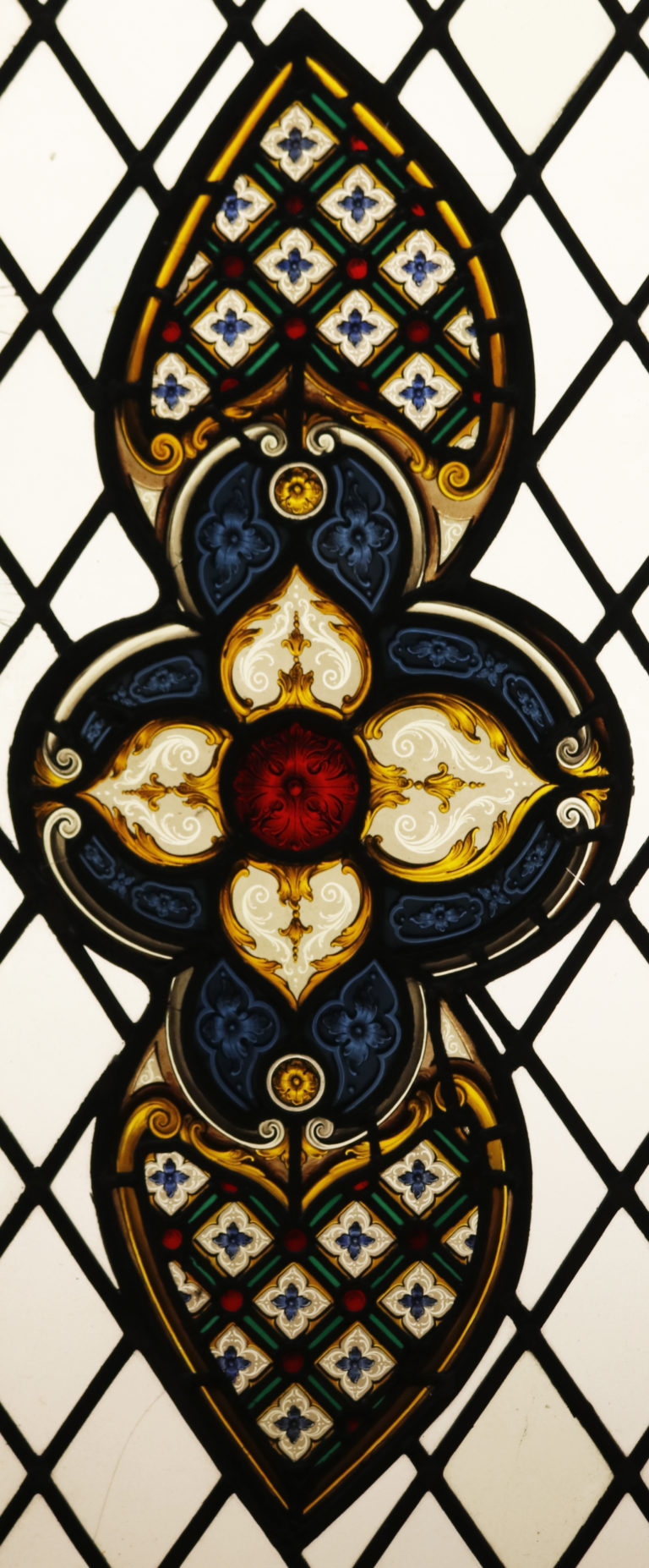 A Reclaimed English Stained Glass Window UK Heritage