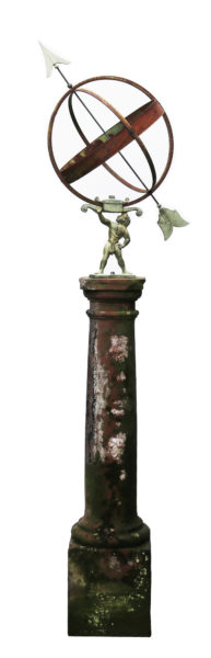Antique Georgian Style Armillary Sundial