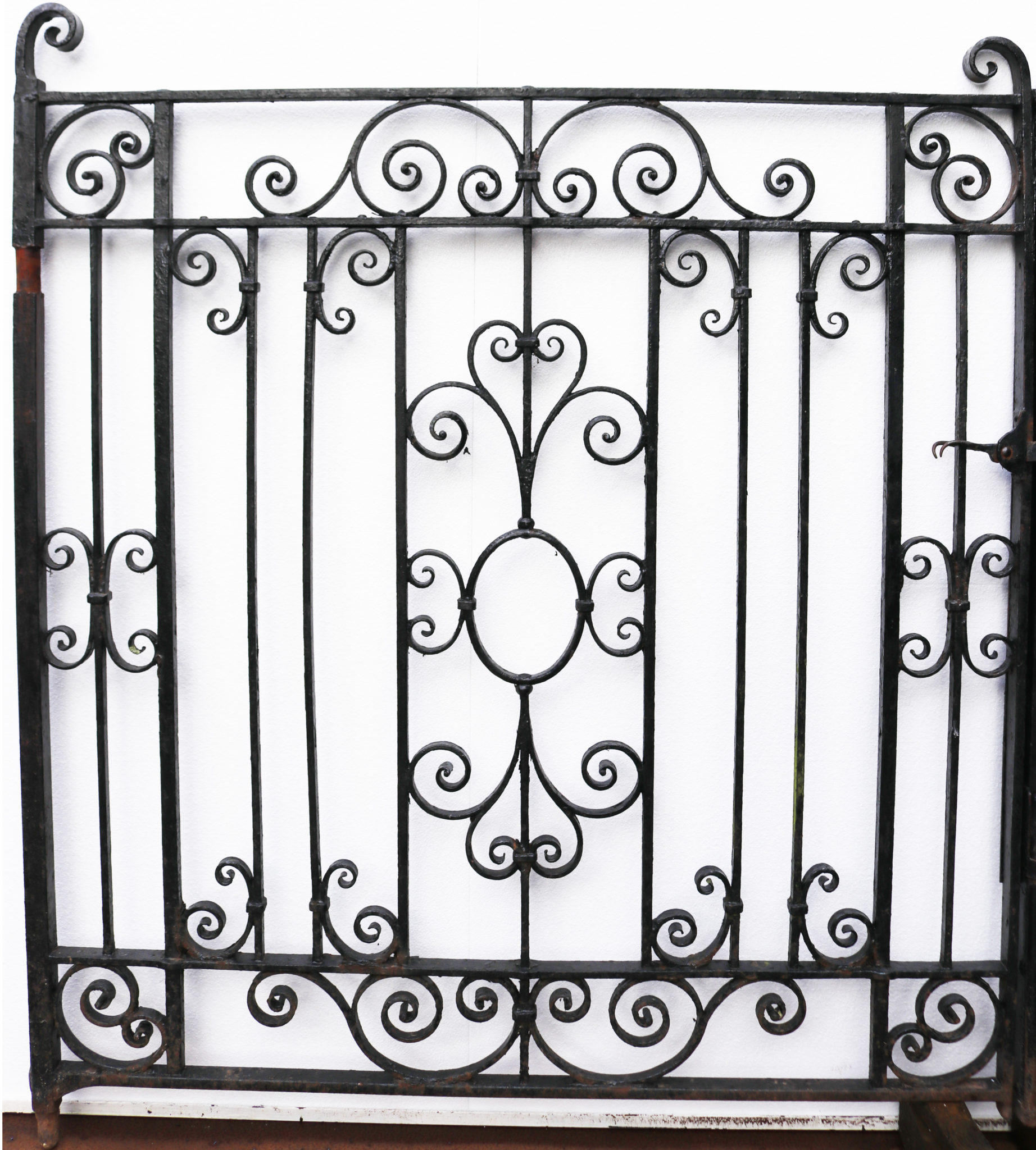 A Set of Wrought Iron Driveway Gates 2.75 m (9 ft) - UK Architectural ...