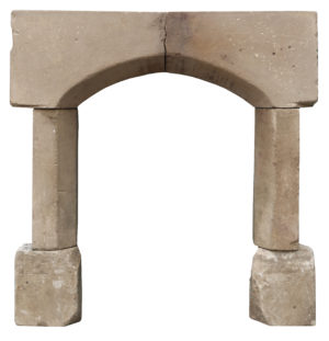 A Reclaimed 18th Century Sandstone Fire Surround