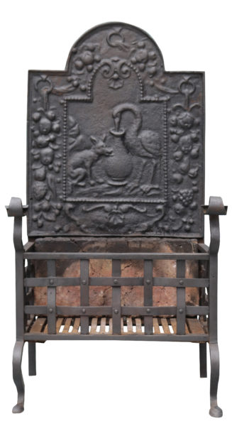 A Reclaimed Victorian Style Fire Grate