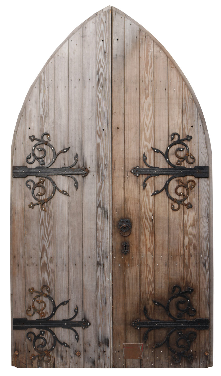 A Set of Antique Gothic Church Doors - UK Architectural Heritage