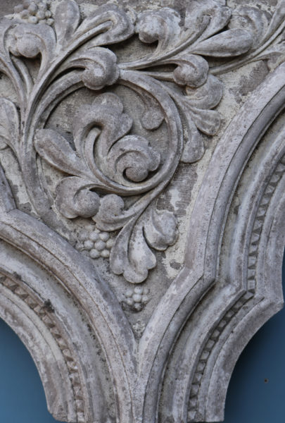A Fragment of Antique Carved Limestone