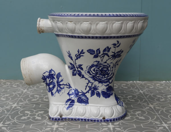 An Antique Victorian Style Patterned Toilet ‘The City’