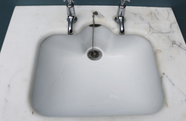 John Bolding Marble Sink with Stand