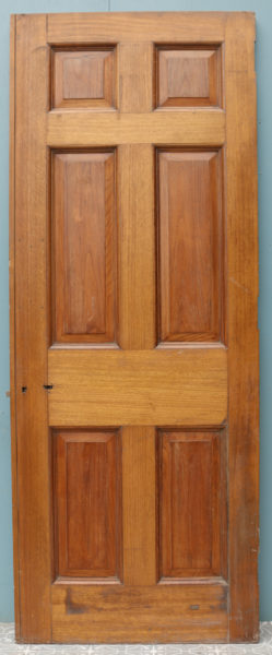 A Reclaimed Hardwood Front Door