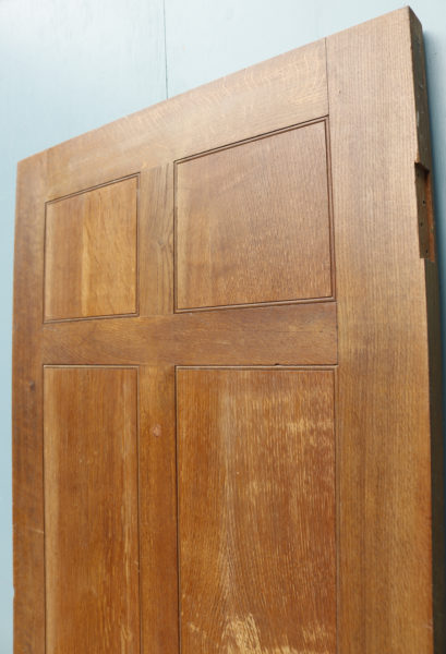A Reclaimed Solid Oak Front Door