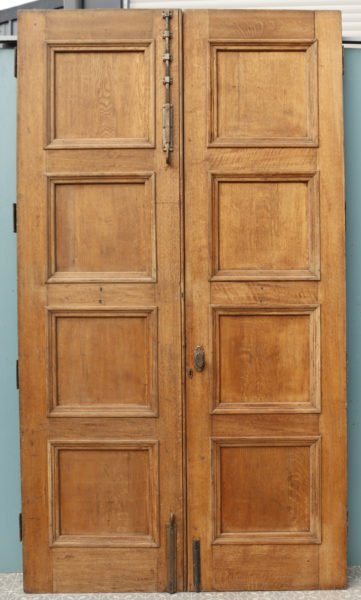 A Set of Large Reclaimed Oak Double Doors