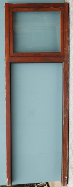 A Reclaimed Hardwood Shop Front Door