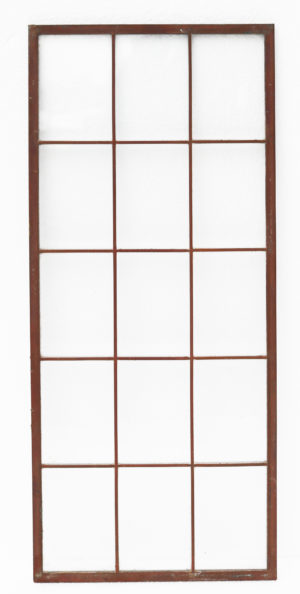 Twelve Reclaimed Copperlight Window Panels