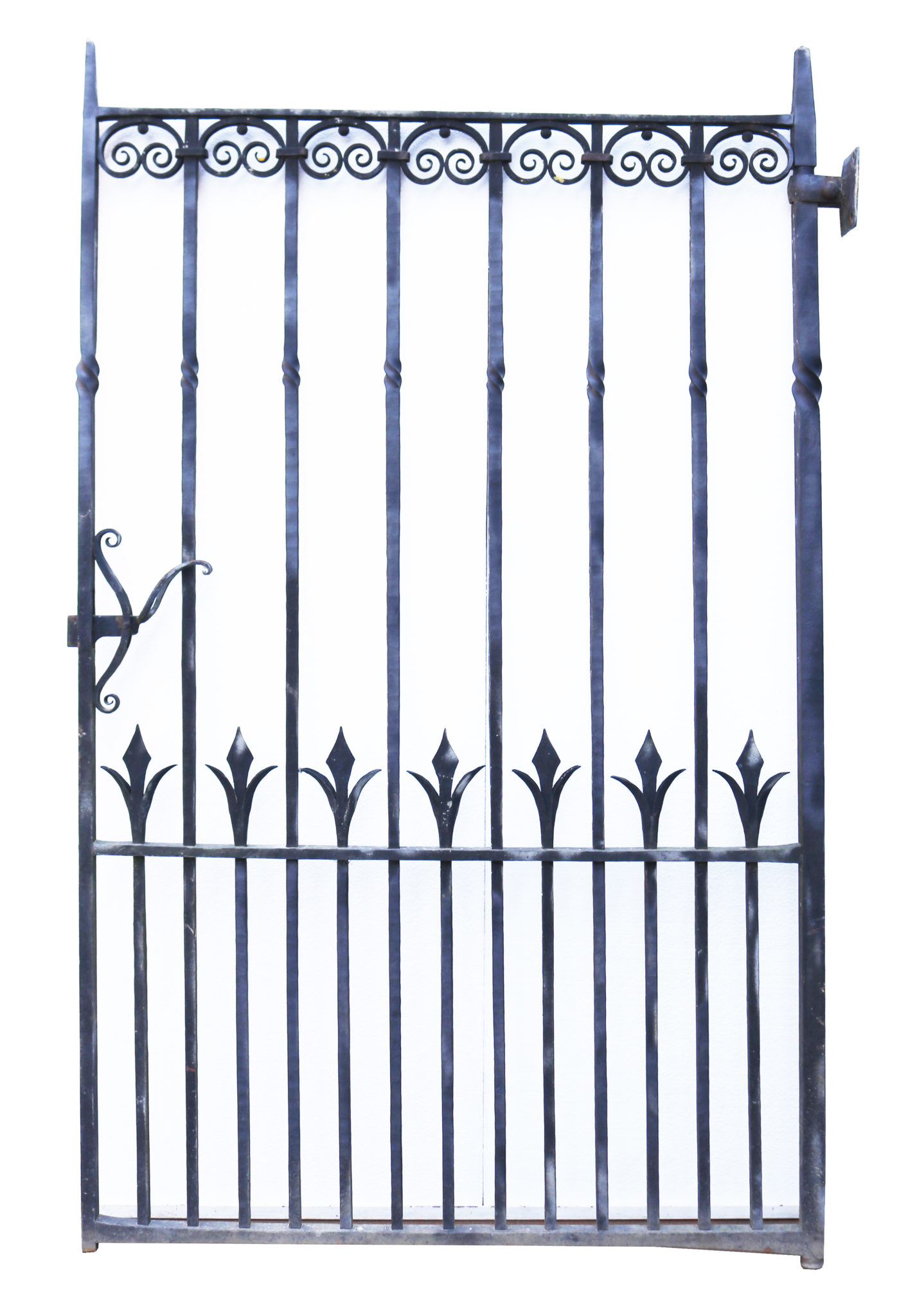 A Reclaimed Victorian Style Wrought Iron Pedestrian Gate - UK ...