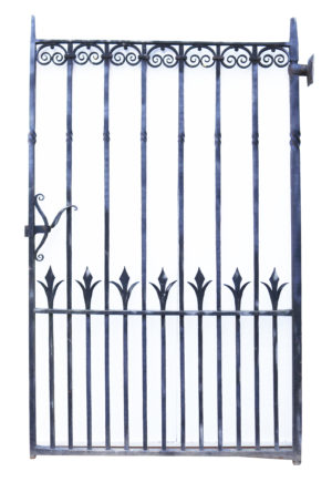A Reclaimed Victorian Style Wrought Iron Pedestrian Gate