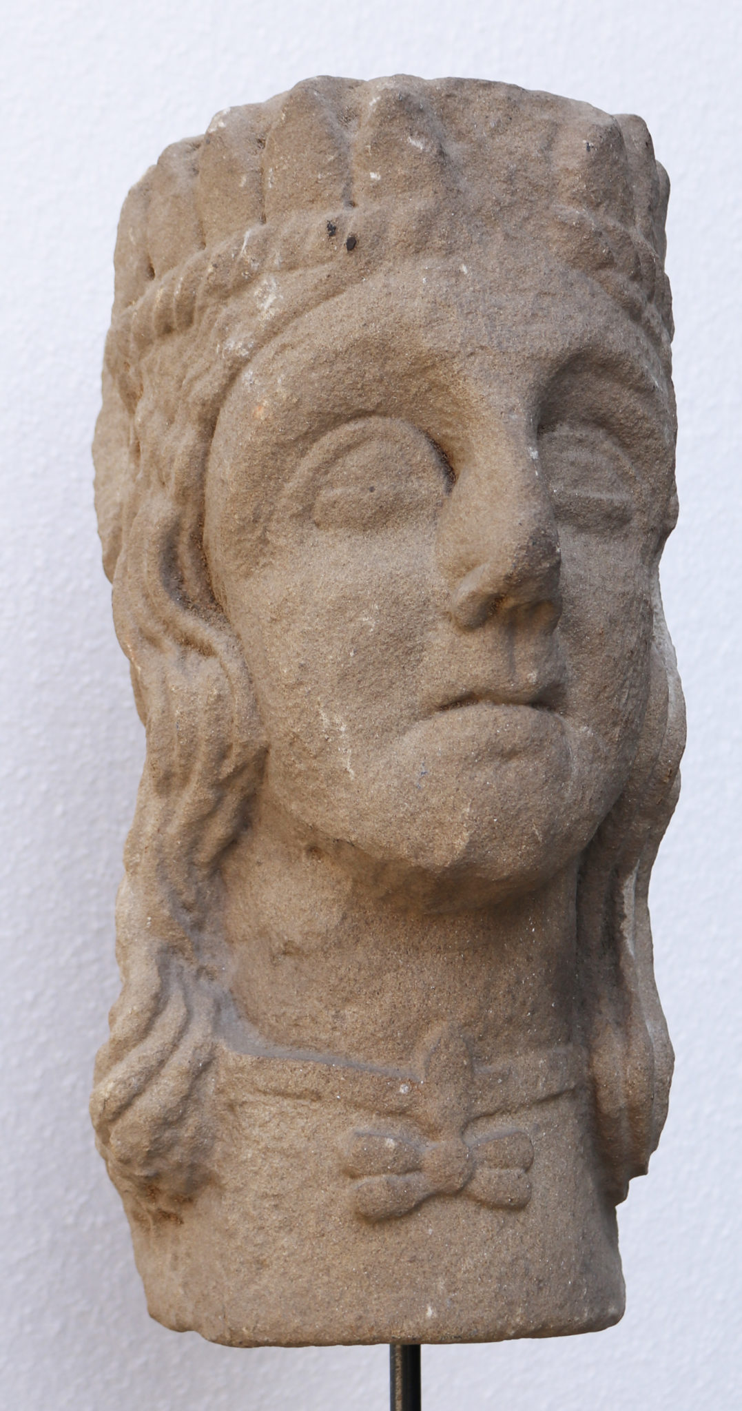 An English Medieval Carved Stone Head UK Heritage