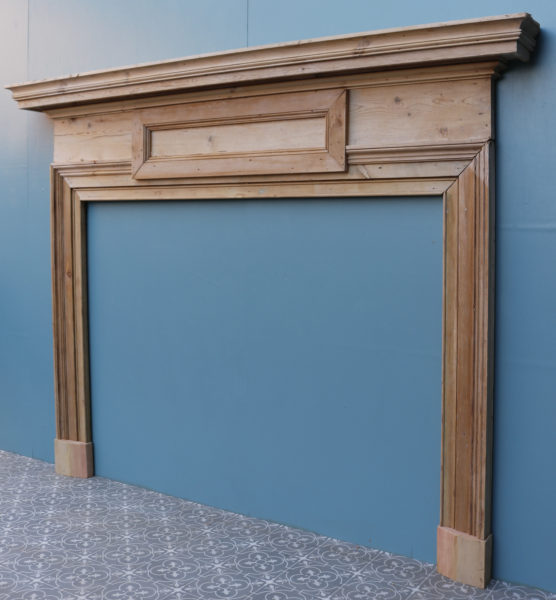 A Large Reclaimed Victorian Style Fire Surround