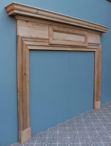 A Large Reclaimed Victorian Style Fire Surround