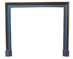 A Painted Reclaimed Bolection Fire Surround